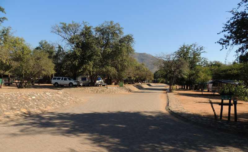 The camp site at Berg-en-Dal Camp, Kruger National Park